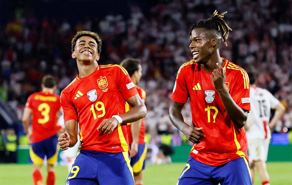 image Six Spain players in Euro team of the tournament