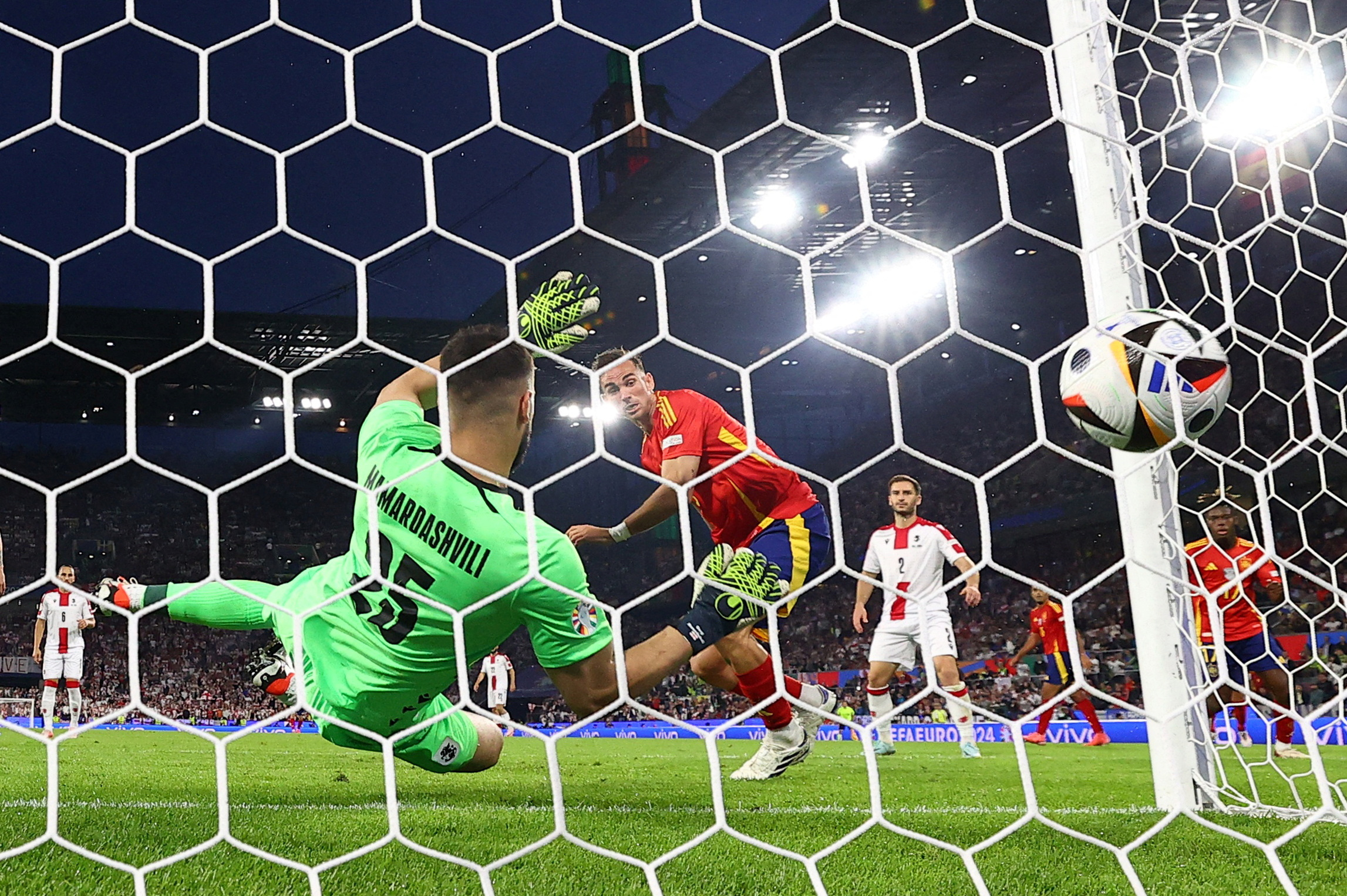 image Supreme Spain reach Euros last eight to shatter Georgia dreams