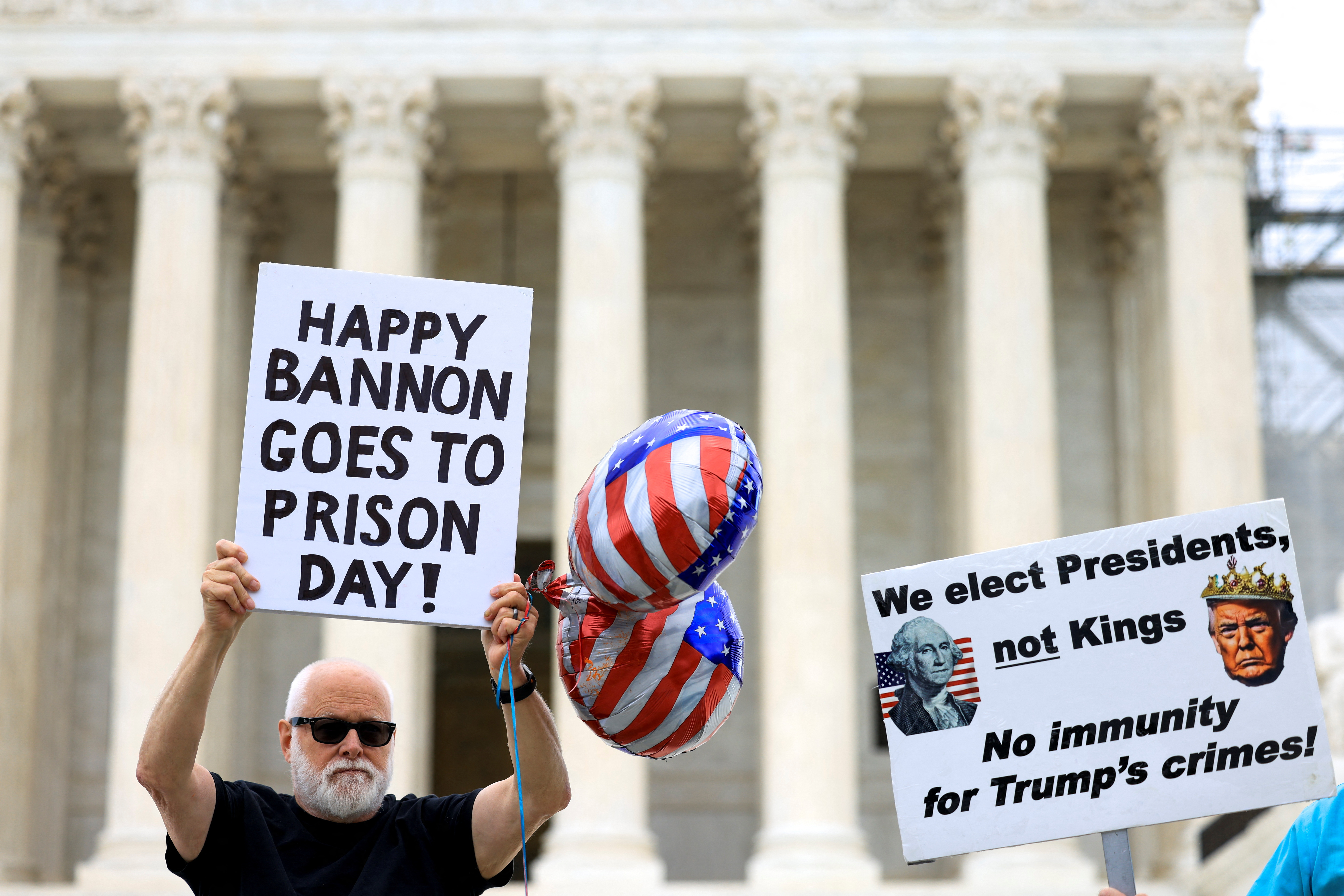 image Supreme Court rules Trump has broad immunity from prosecution, Biden warns this could turn presidents into kings