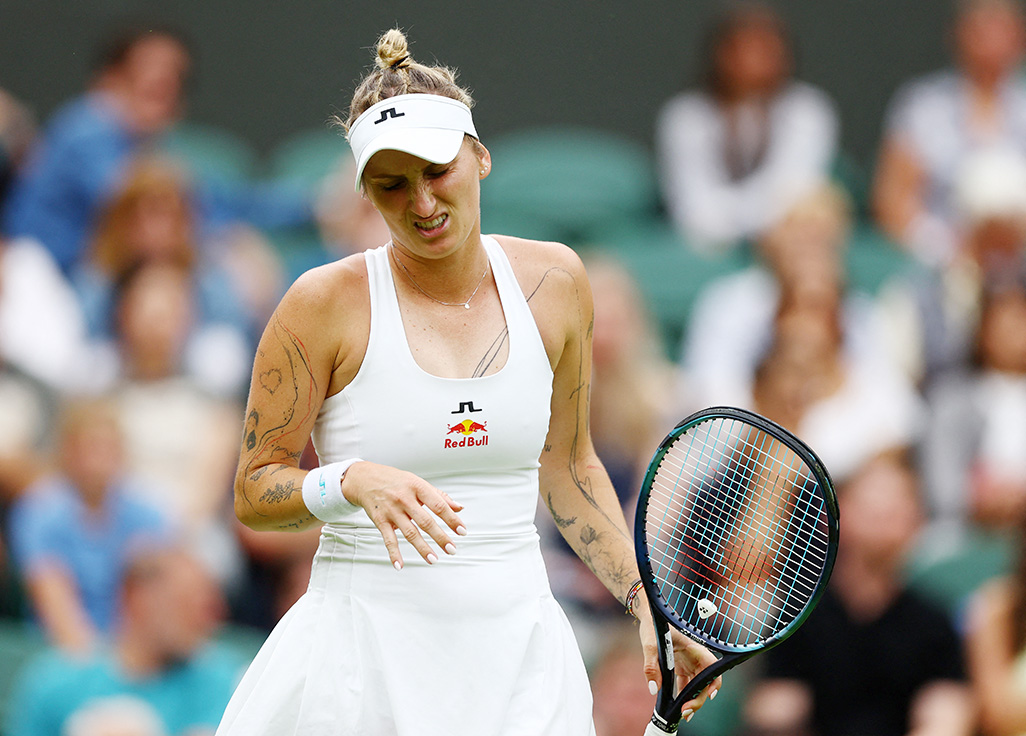 image Defending women&#8217;s champion Vondrousova knocked out in first round