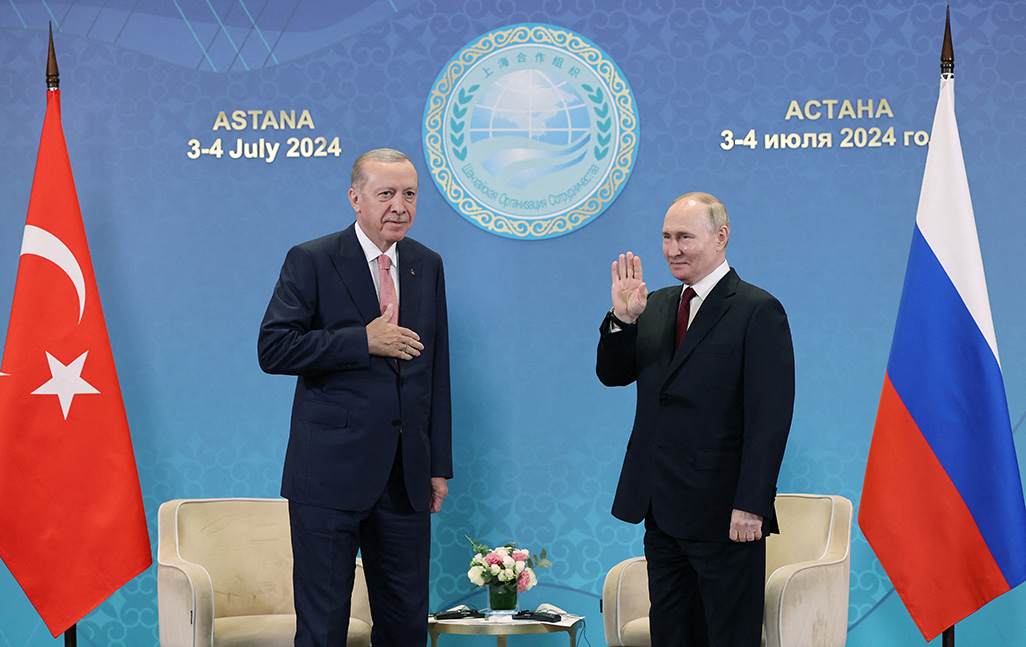 image Erdogan tells Putin that Turkey can help reach fair end to war