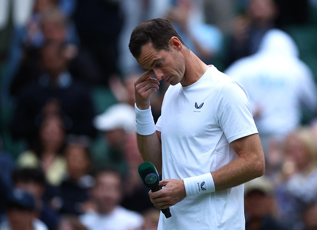 image Murray&#8217;s long farewell begins with emotional doubles defeat