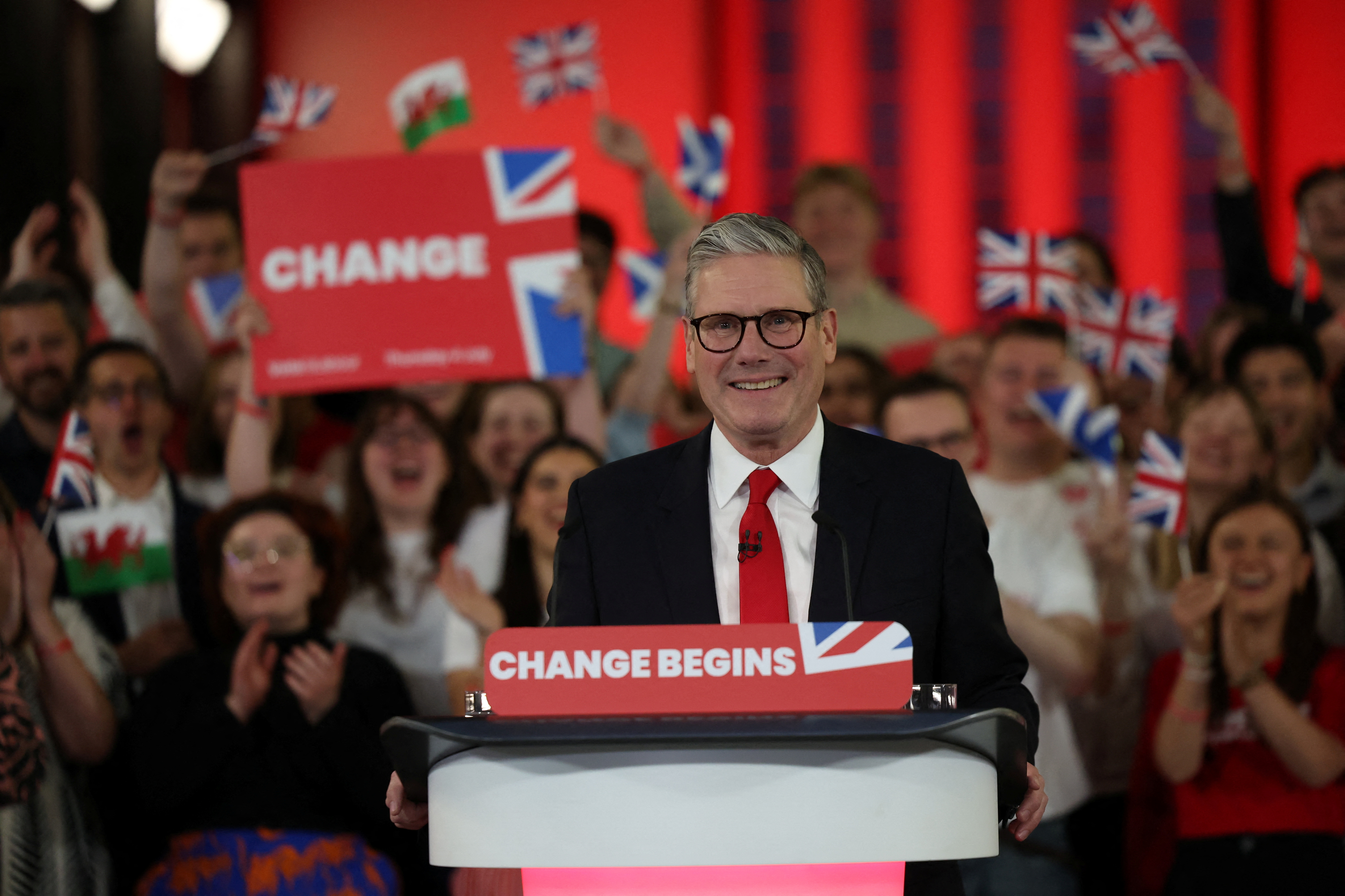 image Starmer to be UK&#8217;s new prime minister as Labour win massive majority