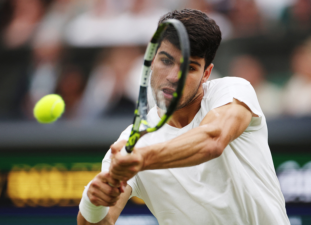 image Alcaraz survives thrilling five-setter against inspired Tiafoe