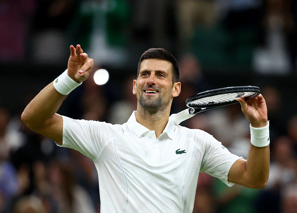 image Djokovic, Rybakina face tricky opponents to reach last eight