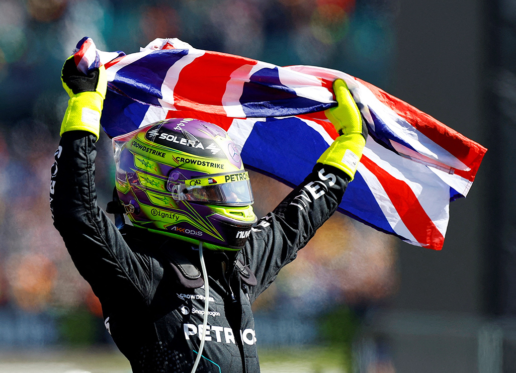 image Hamilton wins record ninth British Grand Prix
