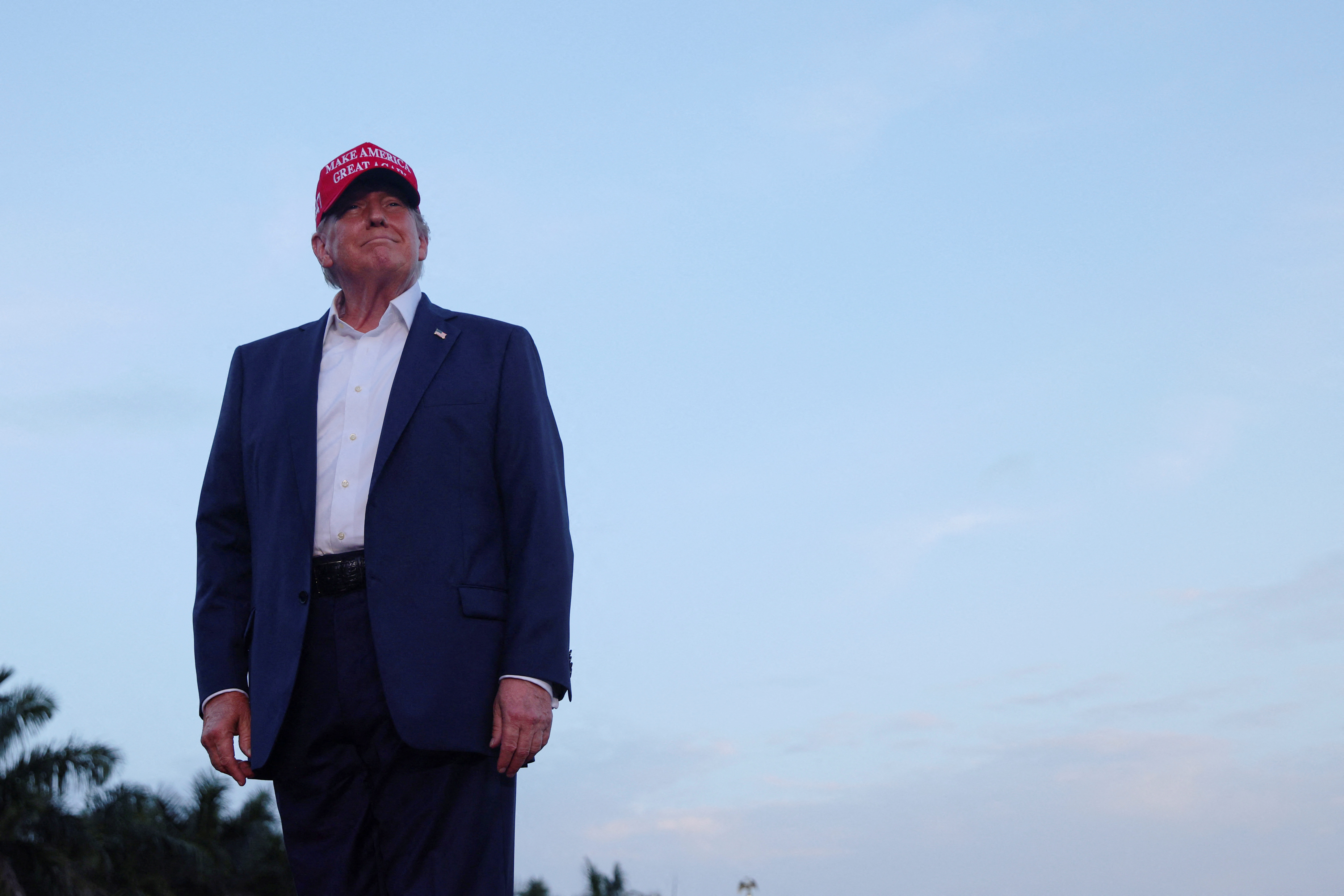 image Trump attacks Kamala Harris, mocks Democrats