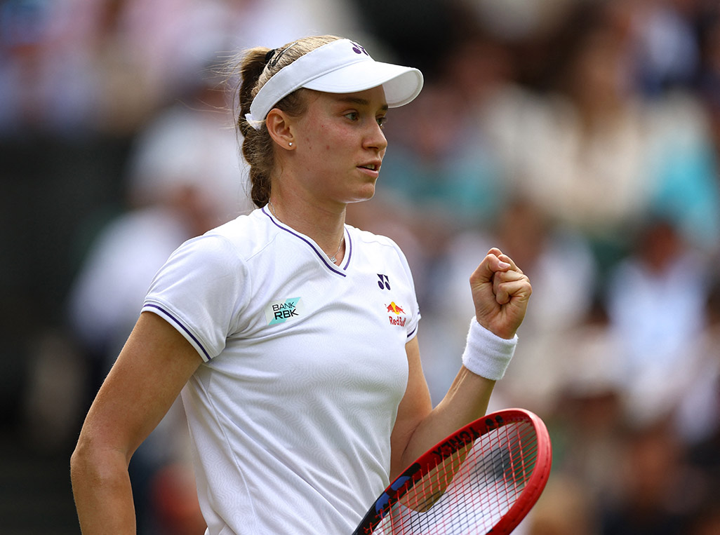 image Musetti makes hay in Wimbledon sunshine, Rybakina eyes title (wrapup)
