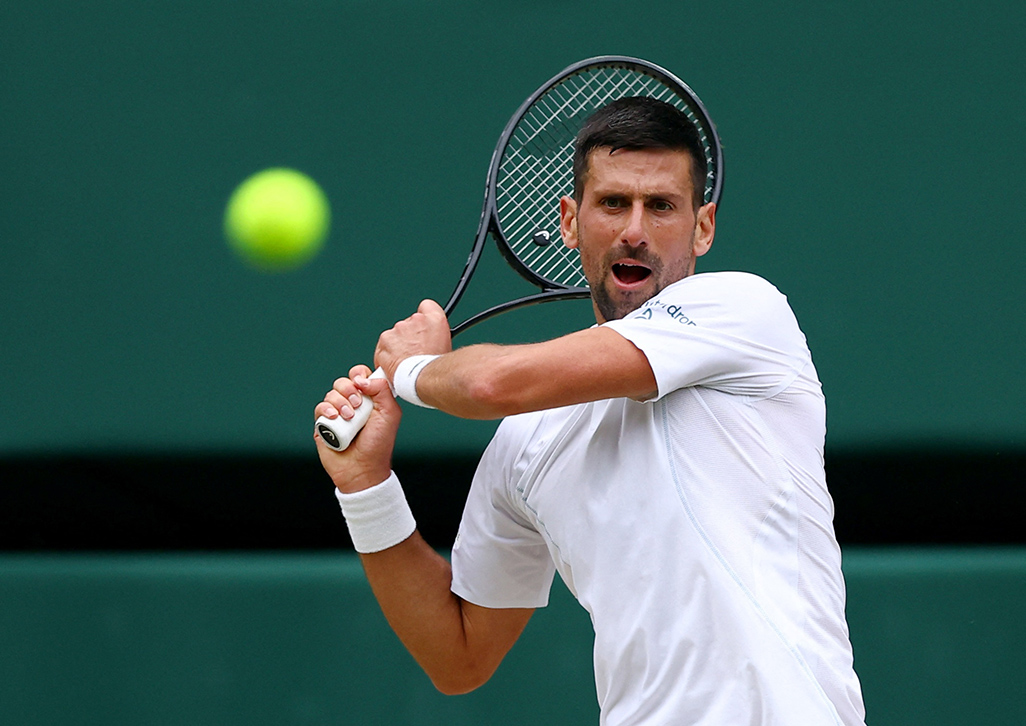 image Djokovic sees off Musetti for Wimbledon final rematch with Alcaraz