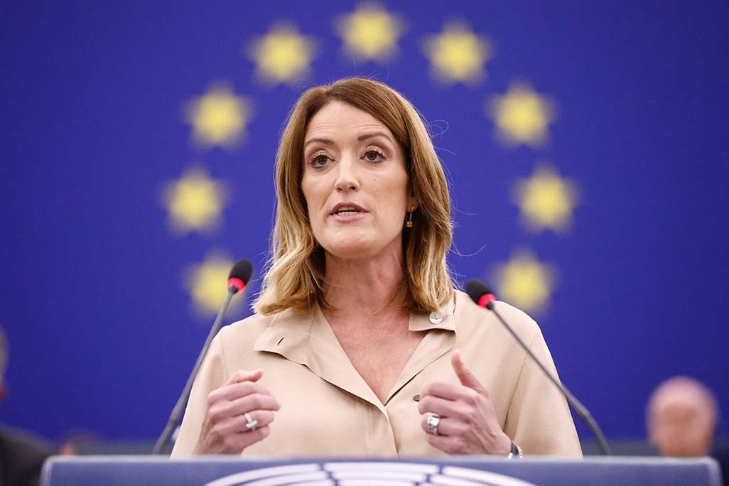 image Metsola: Europe will never be whole so long as Cyprus remains divided