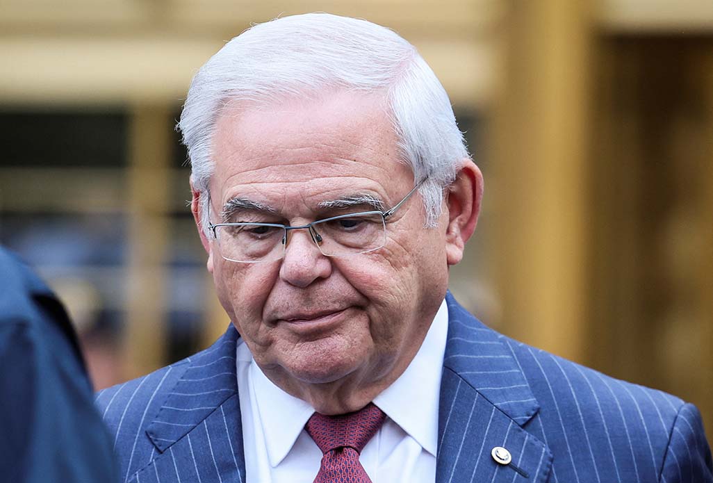 cover US Senator Bob Menendez resigns after corruption conviction