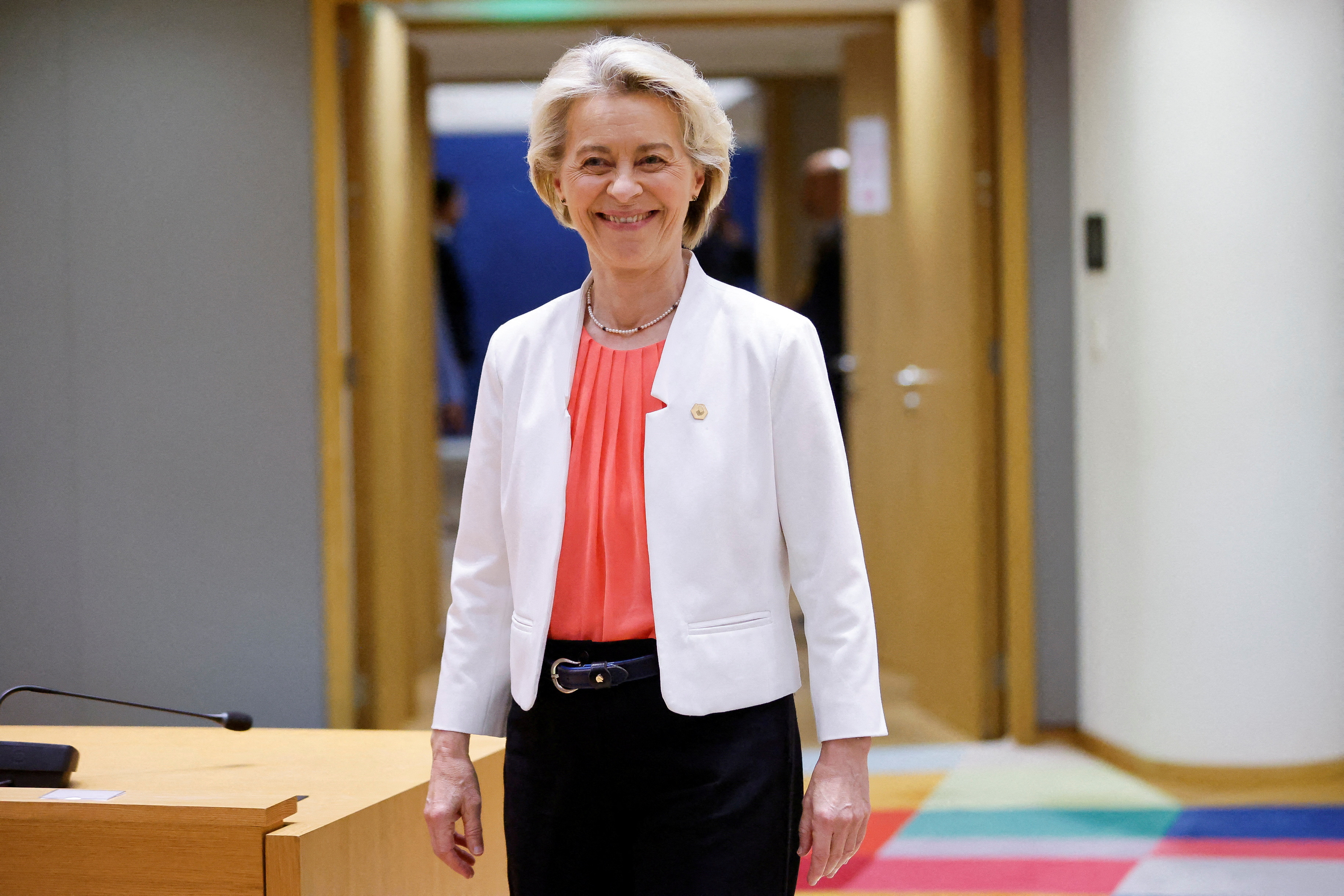 cover EU Parliament to decide on second term for Commission chief von der Leyen