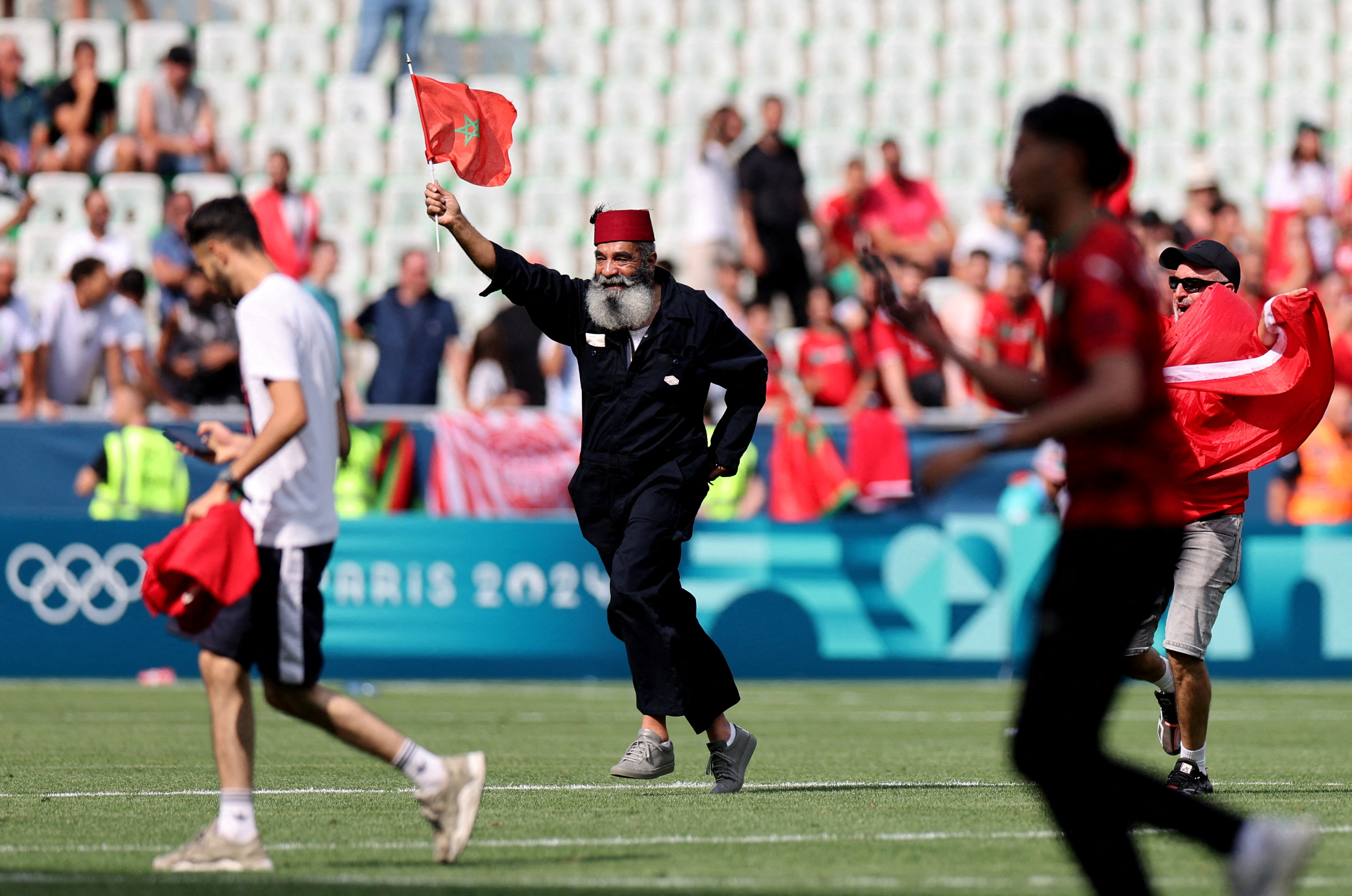 image Argentina beaten 2-1 by Morocco in chaotic Olympic opening game in Paris