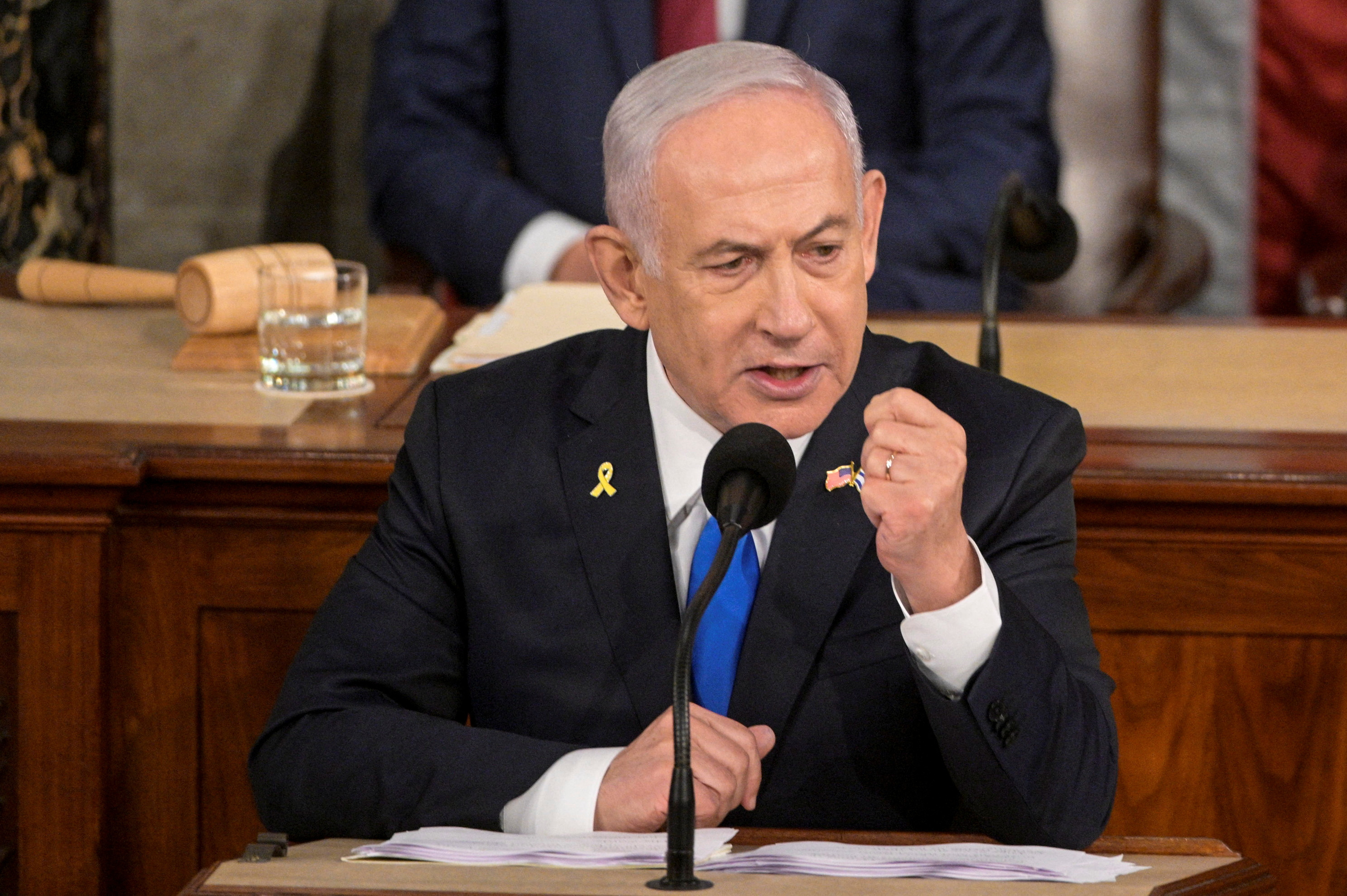 image Israeli PM Netanyahu vows to pressure Hamas after ceasefire proposal