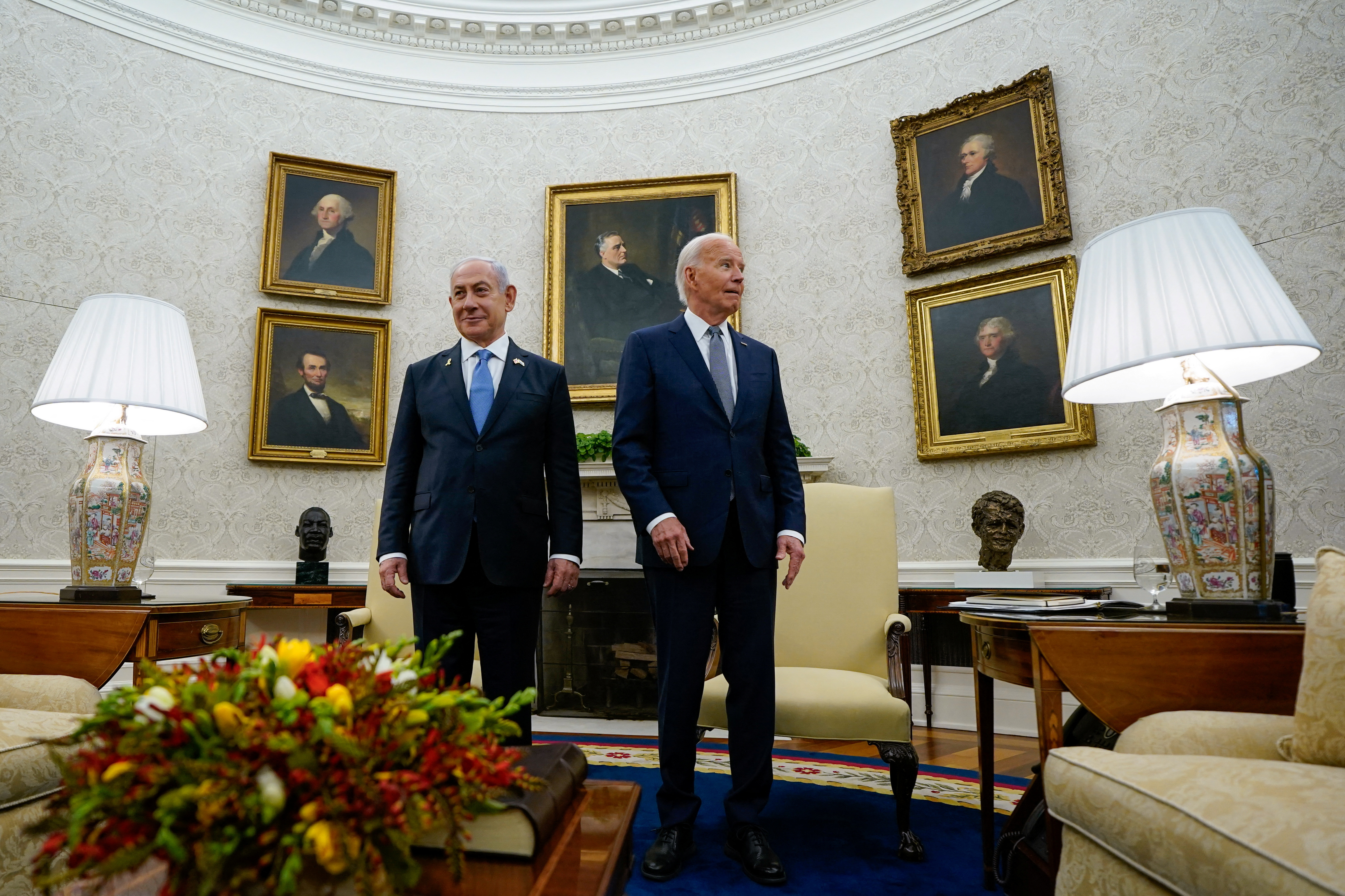 image Biden meets Netanyahu on Gaza ceasefire