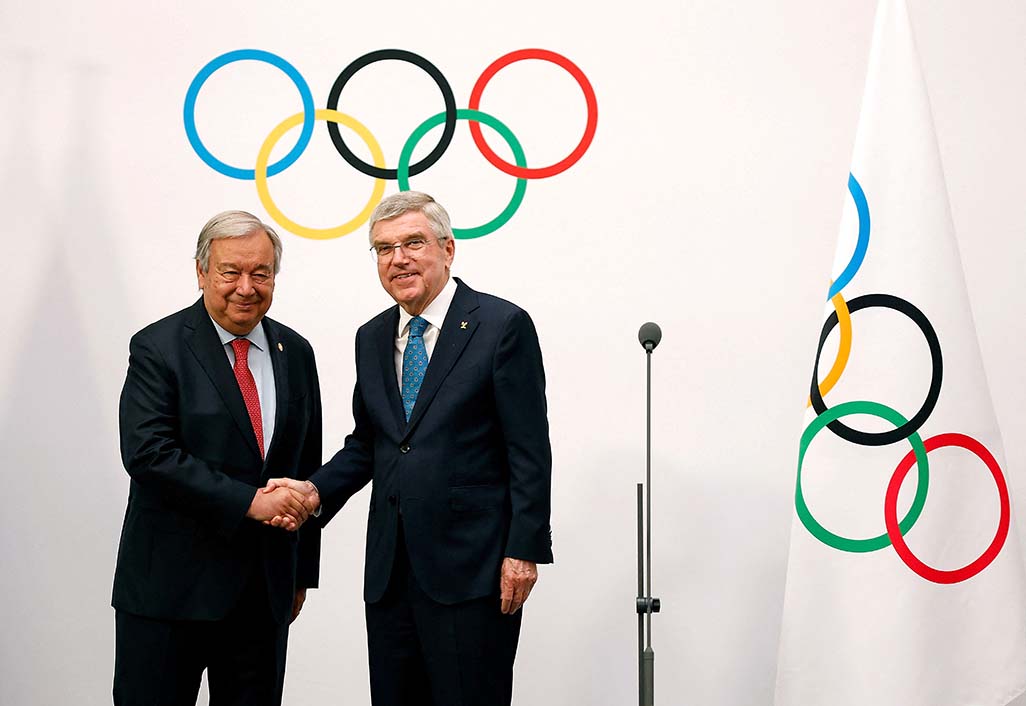 image Silence the guns for Paris Games, says UN&#8217;s Guterres