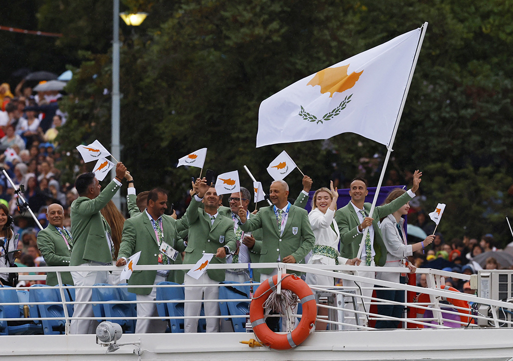 image Rain fails to dampen cheer at opening ceremony