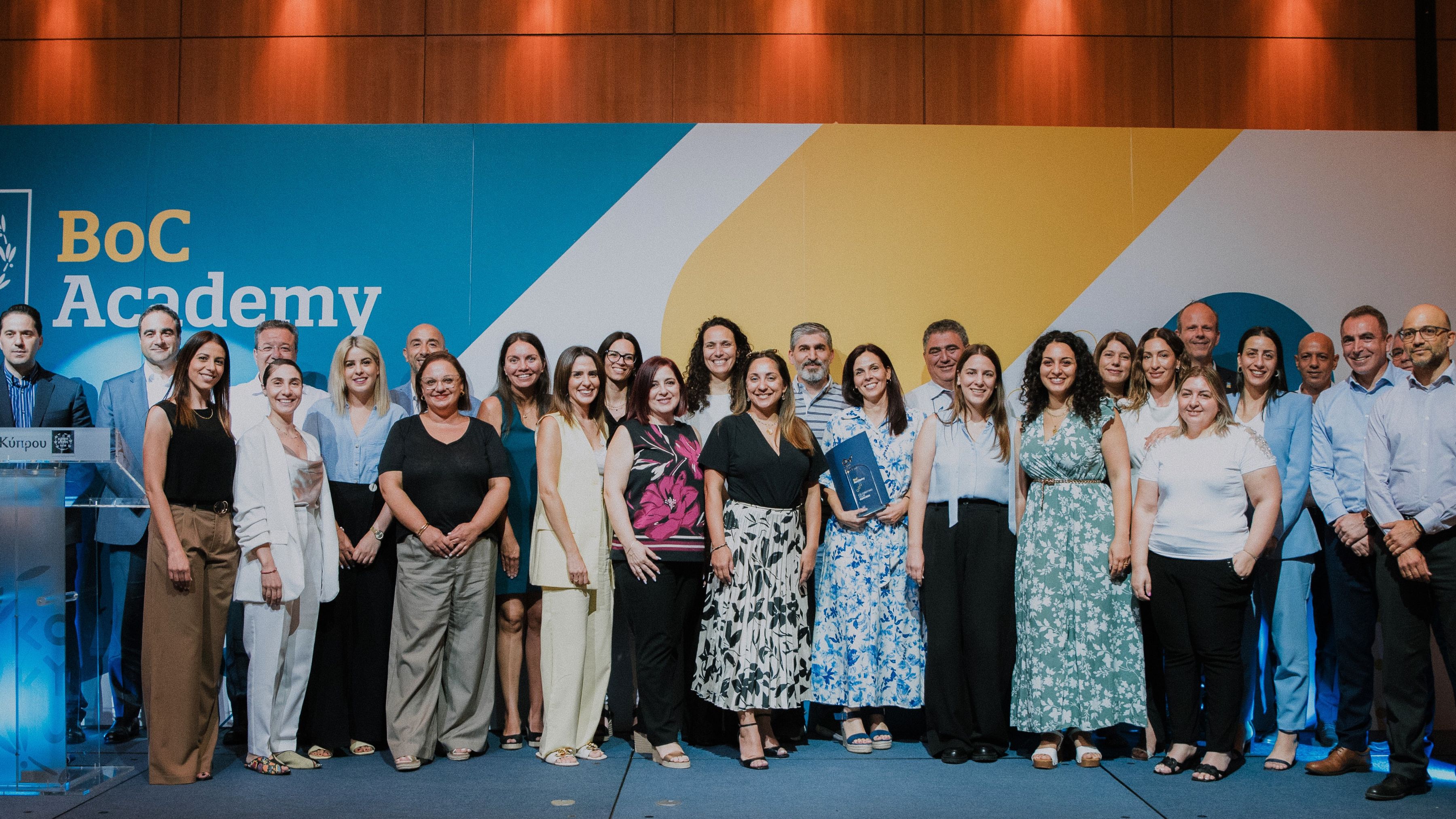 image Bank of Cyprus celebrates inaugural graduates of BoC Academy