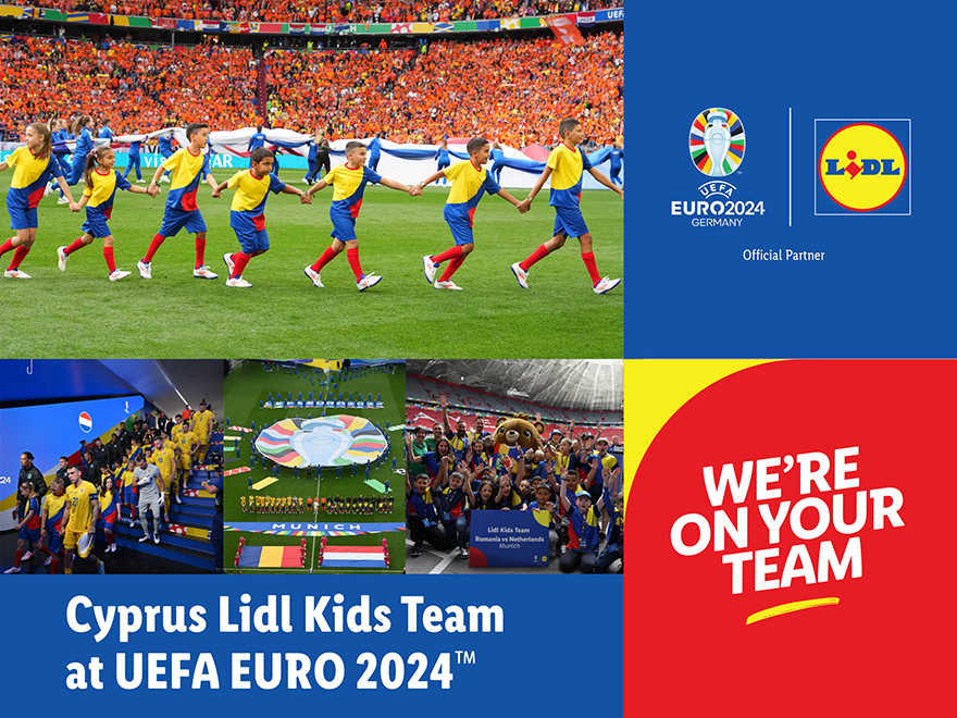 image Cyprus’ Lidl Kids Team Cyprus experienced the UEFA EURO 2024TM in Munich
