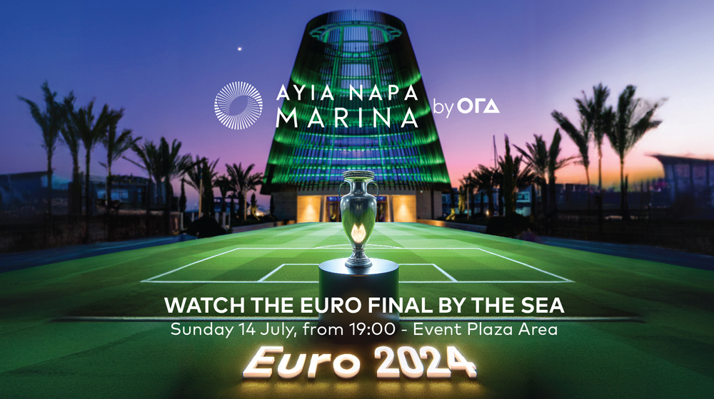 image Watch the Euro 2024 final with the scenic backdrop of Ayia Napa Marina!