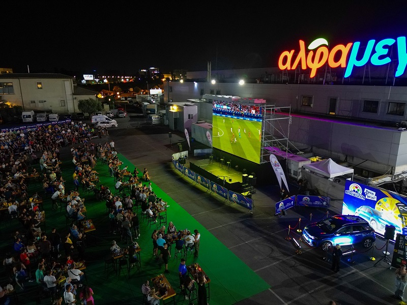 image Alphamega holds spectacular Euro 2024 finals event in Engomi