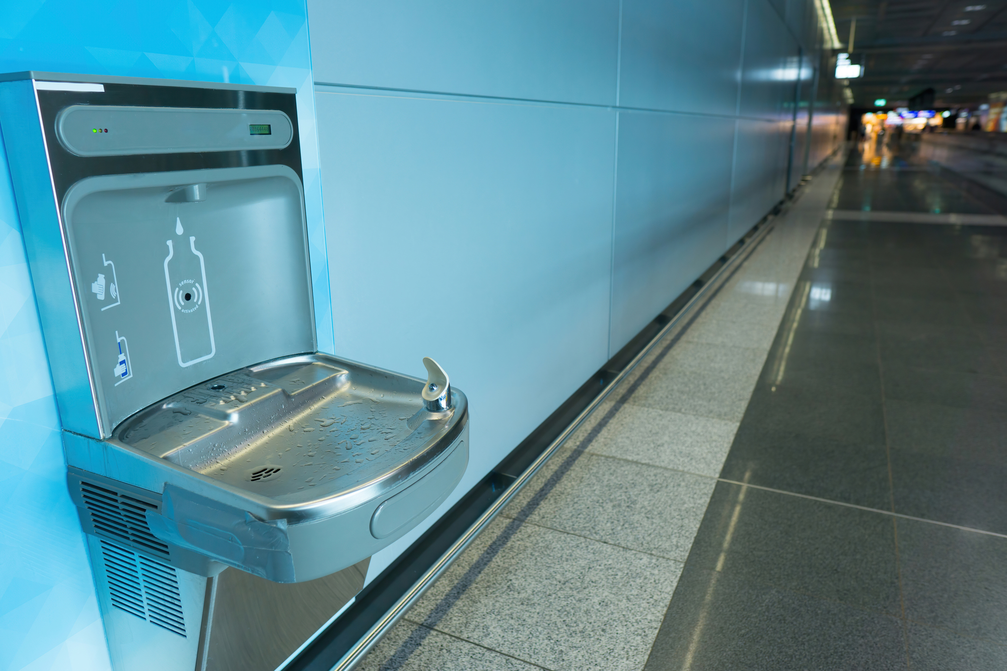 image Airports install more free water stations