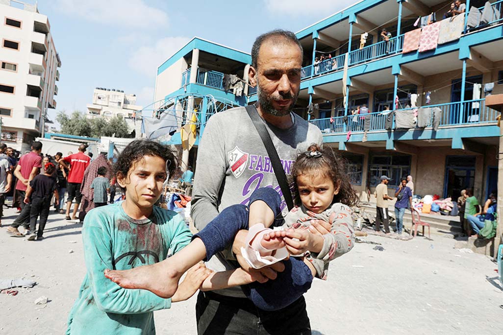 image Israel launches new strikes after weekend attack kills scores in safe zone