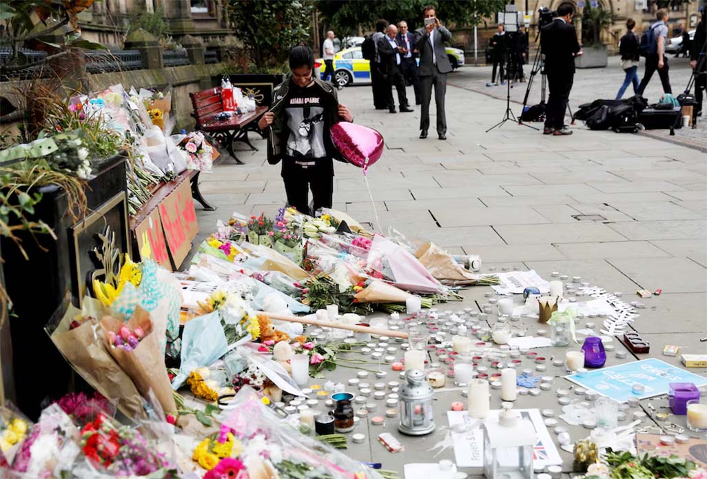 image UK concert bombing survivors sue conspiracy theorist for alleged harassment