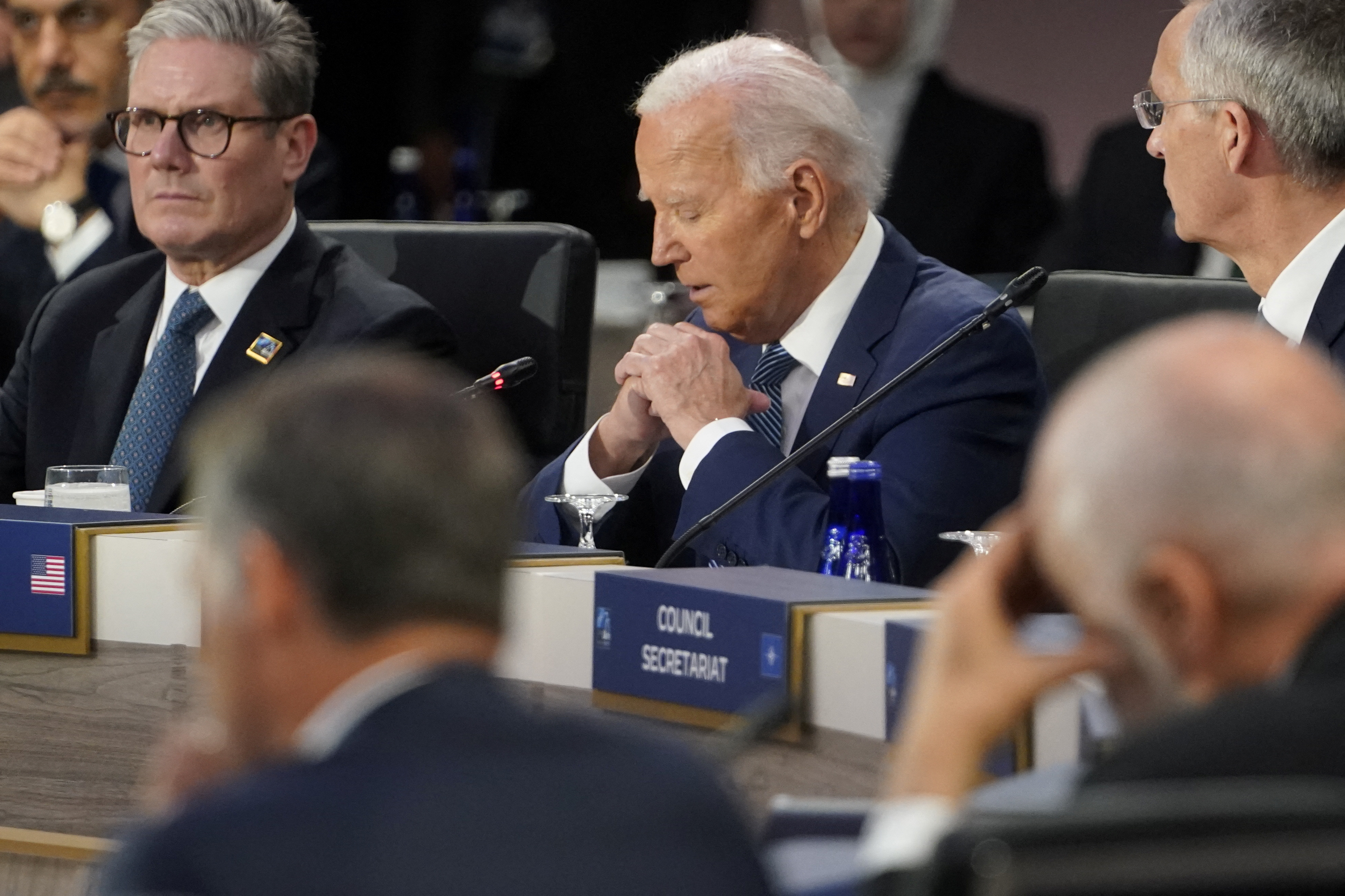image Biden, NATO set to announce Ukraine aid, stress membership pledge at summit