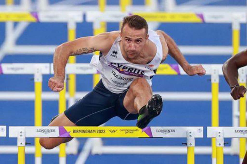 image Cypriot sprinter Trajkovic heads to Paris for third Olympics