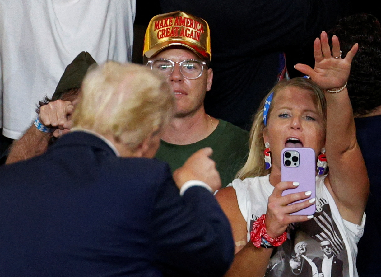 cover Trump, the Irish and conspiracies