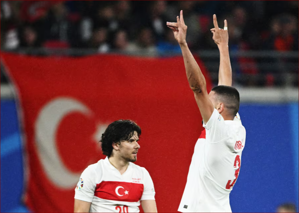 image Turkey&#8217;s Demiral banned for two games, England&#8217;s Bellingham fined