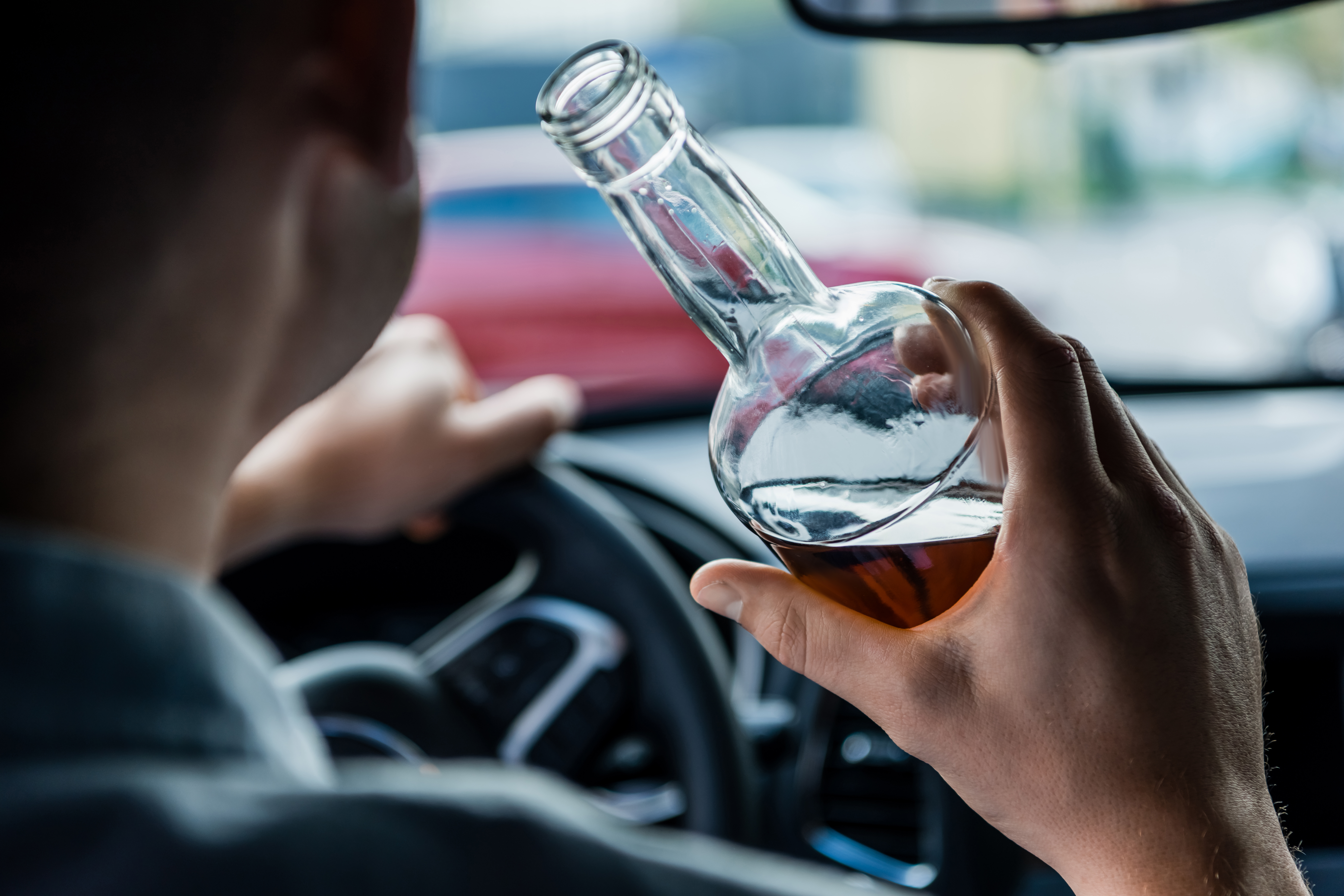 image Drunk driver, five times over limit, crashes into two parked cars