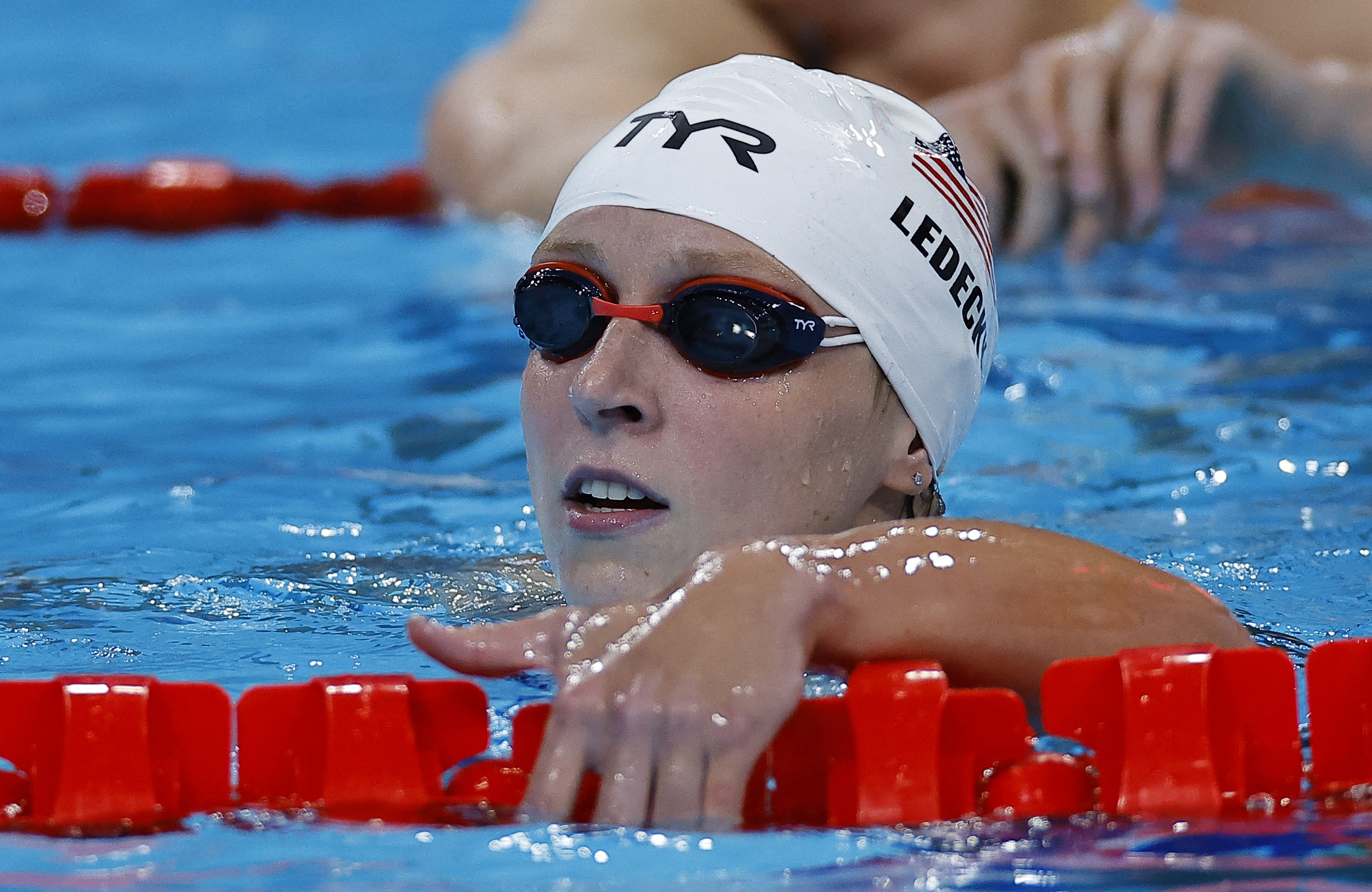 image Ledecky sets up 400m showdown with champion Titmus