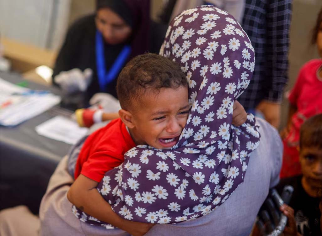 image WHO sends over 1m polio vaccines to Gaza to protect children