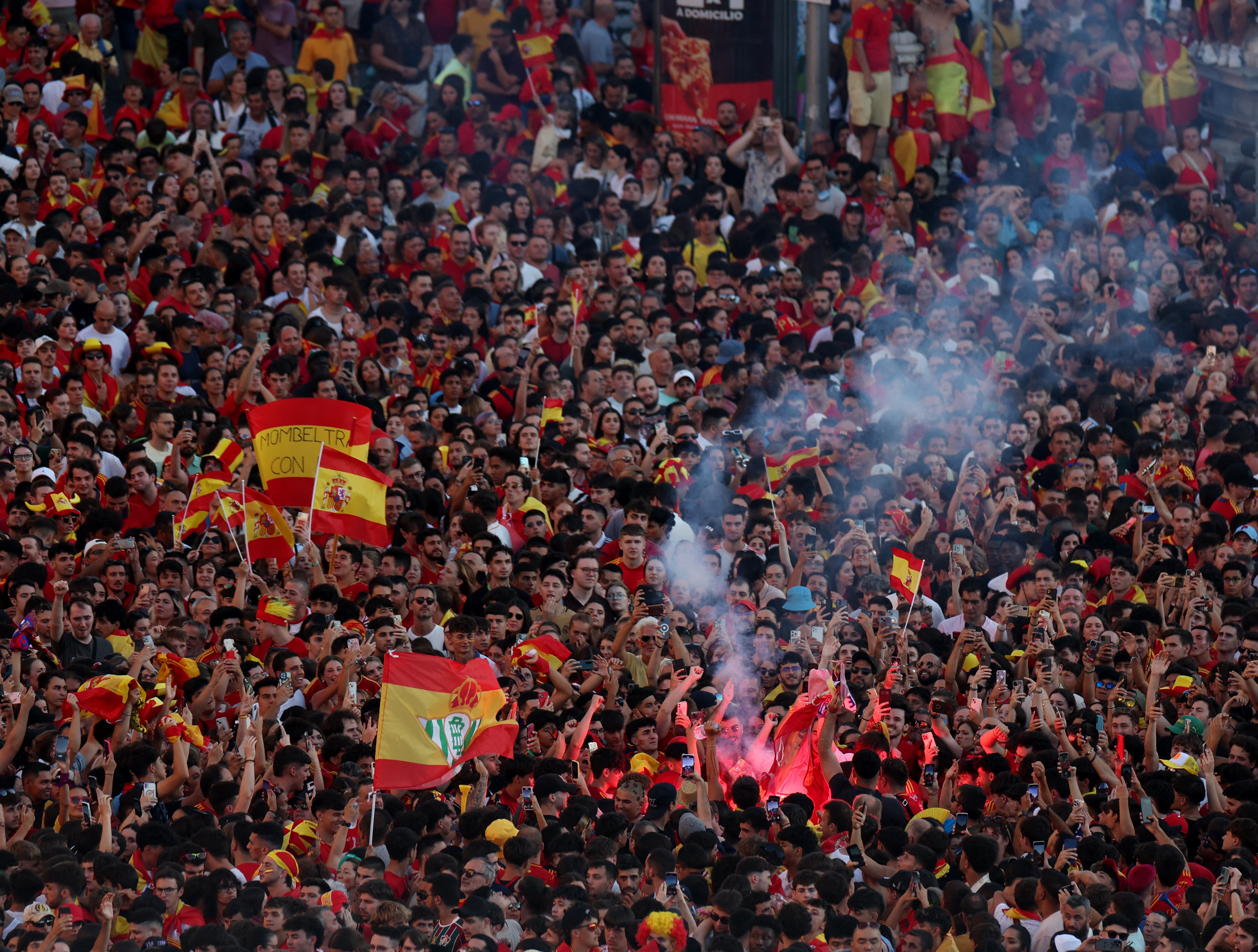 image Jubilant Spaniards greet Euro 2024 winners, team praised for fostering unity