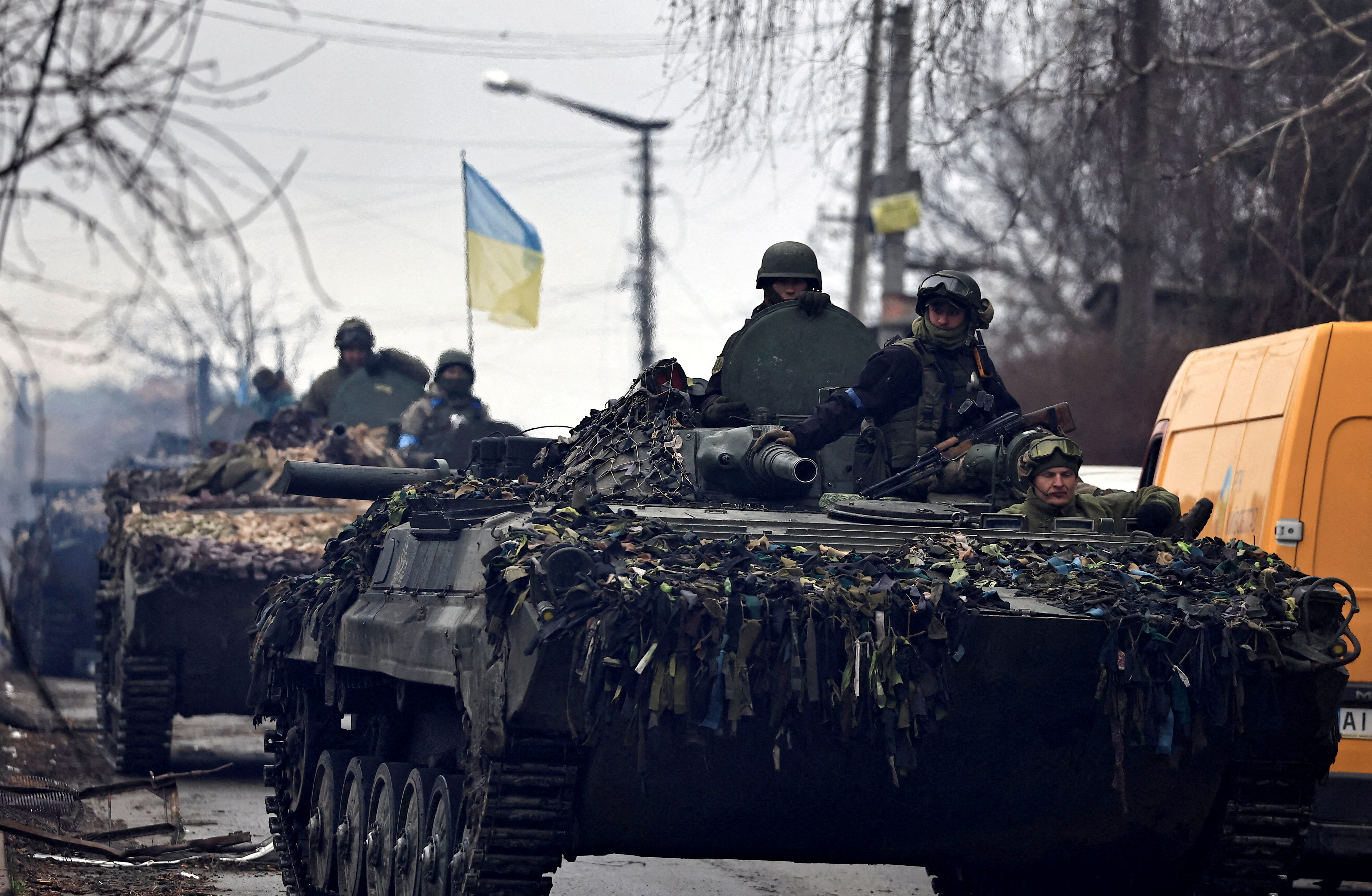 image Russia makes fifth drone attack on Kyiv in two weeks, Ukraine&#8217;s military says