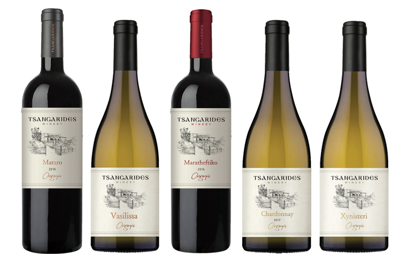 cover Tsangarides and the organic adventure