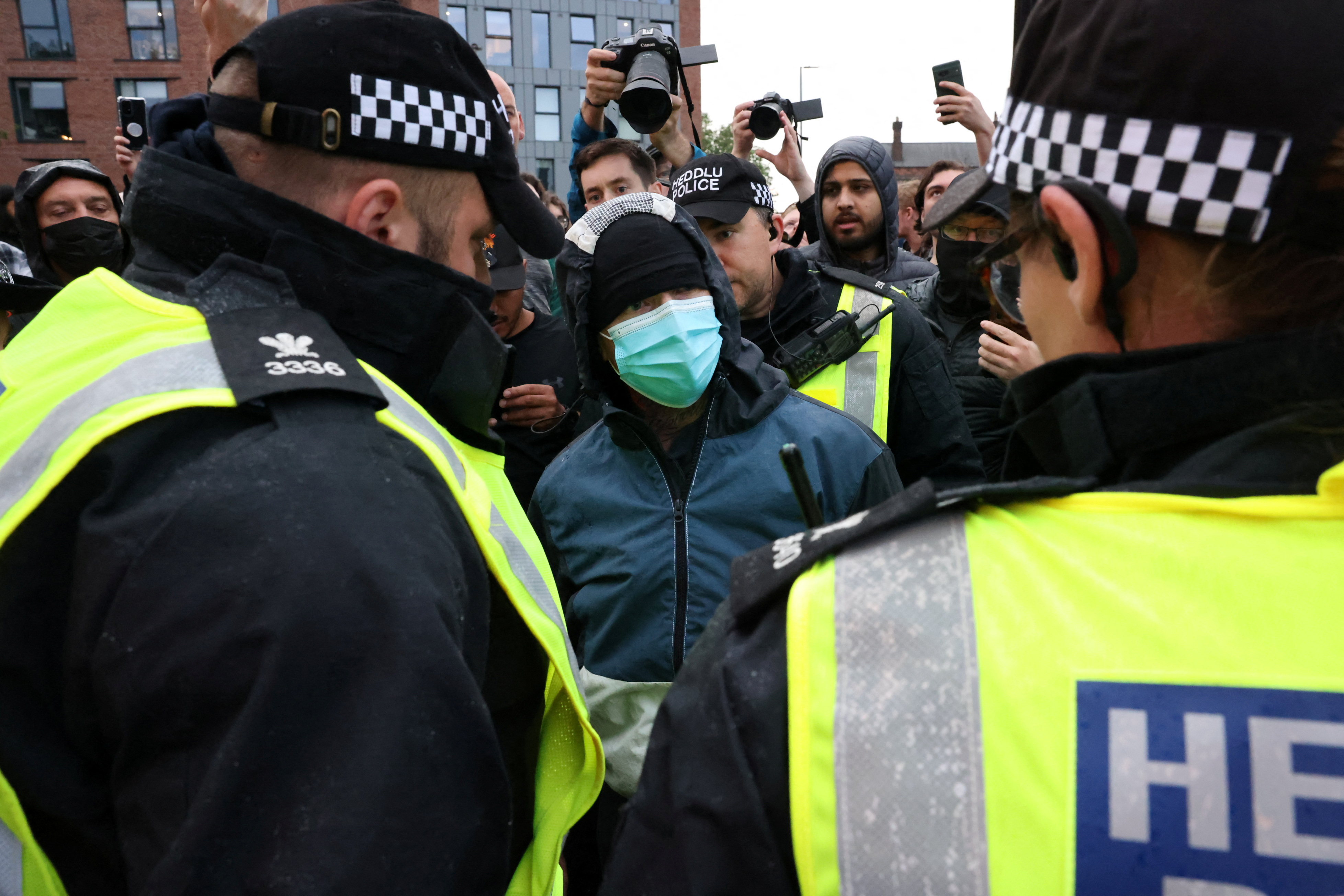image Protests turn violent in Sunderland as UK unrest spreads after Southport killings