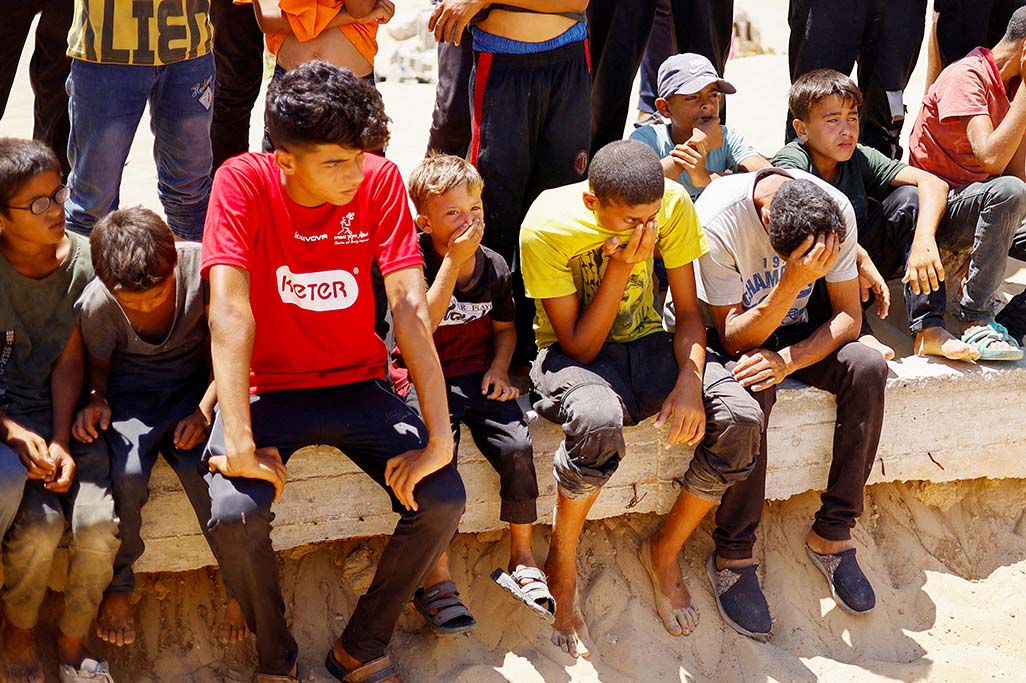 image Israel kills 40 Palestinians amid fears of a wider war
