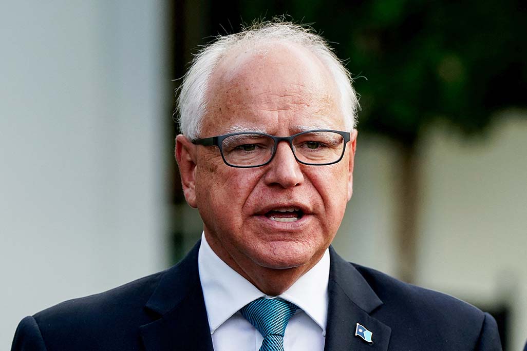 image Kamala Harris picks Tim Walz for vice president &#8211; sources