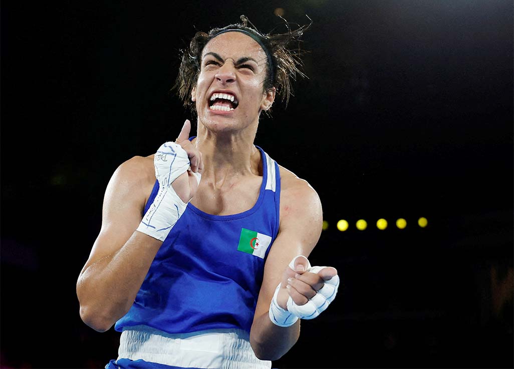 image Khelif puts gender dispute aside to reach final