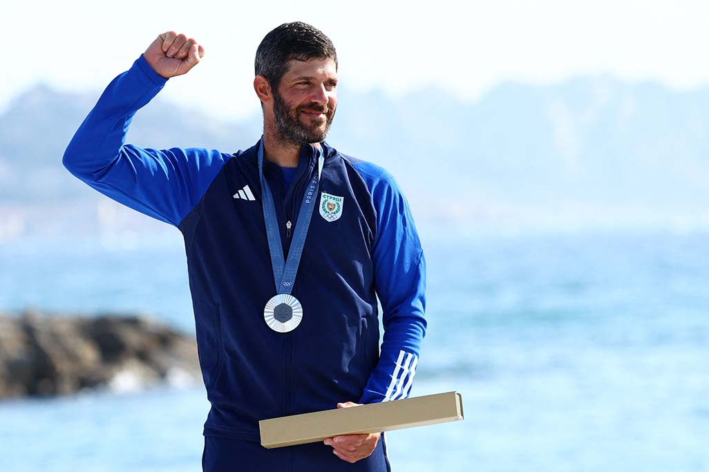 image Beards the order of the day for superstitious men&#8217;s medallists