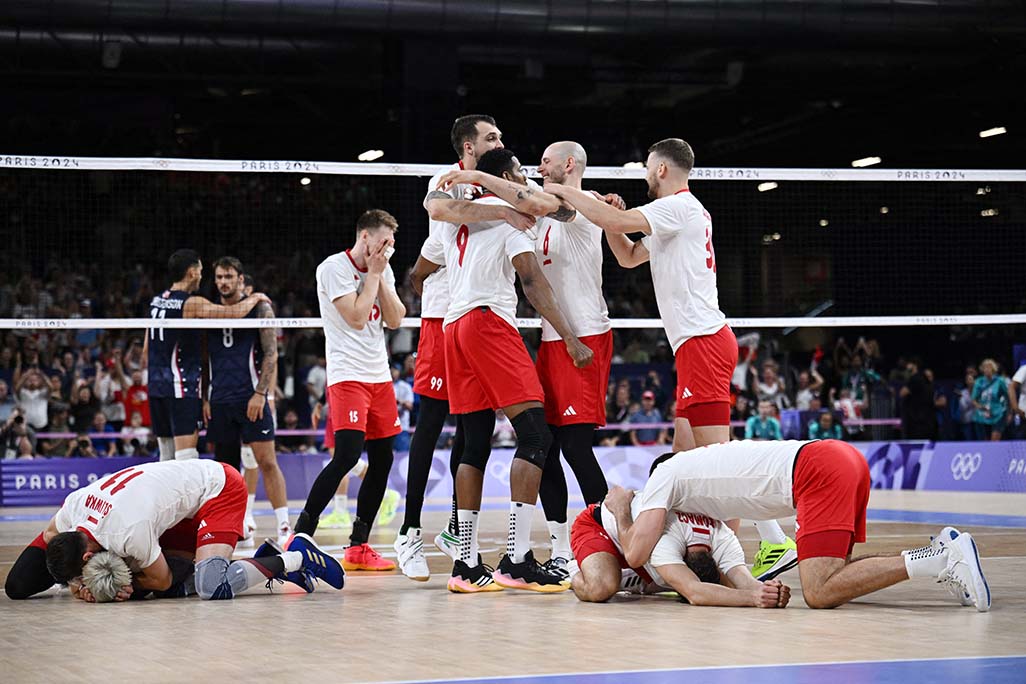 image Poland beat US to end 48-year wait to reach final