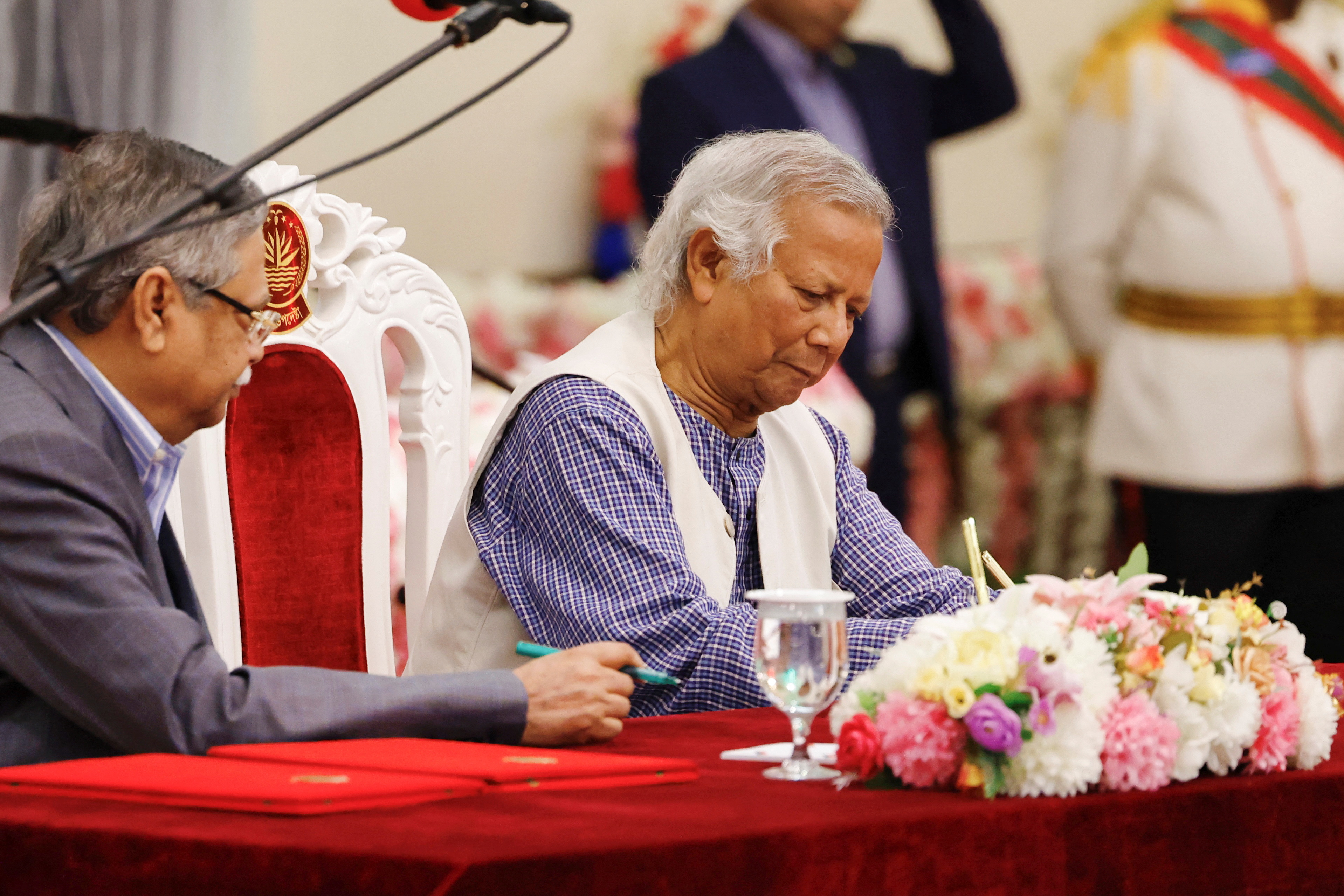 image Nobel laureate Yunus takes charge of Bangladesh, hopes to heal strife-torn country