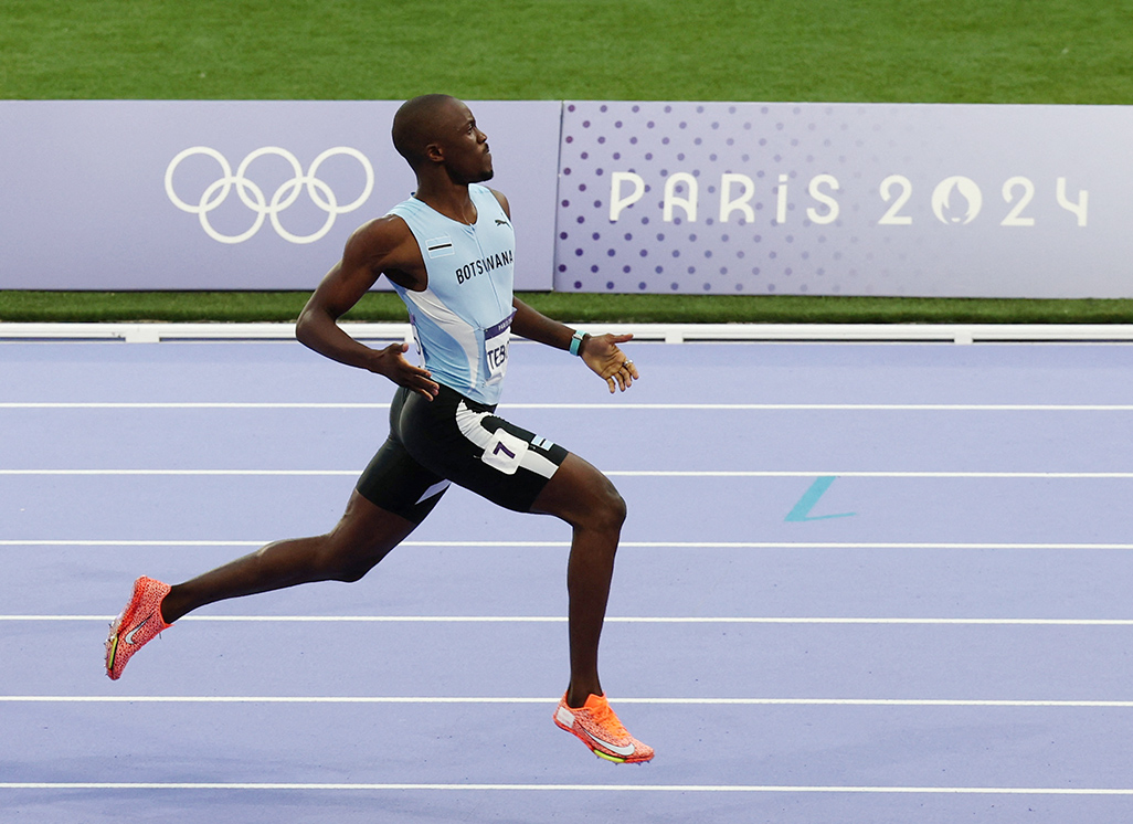 image Tebogo wins 200 metres for Botswana&#8217;s first gold