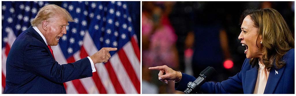 image Trump and Harris debate showdown set for September