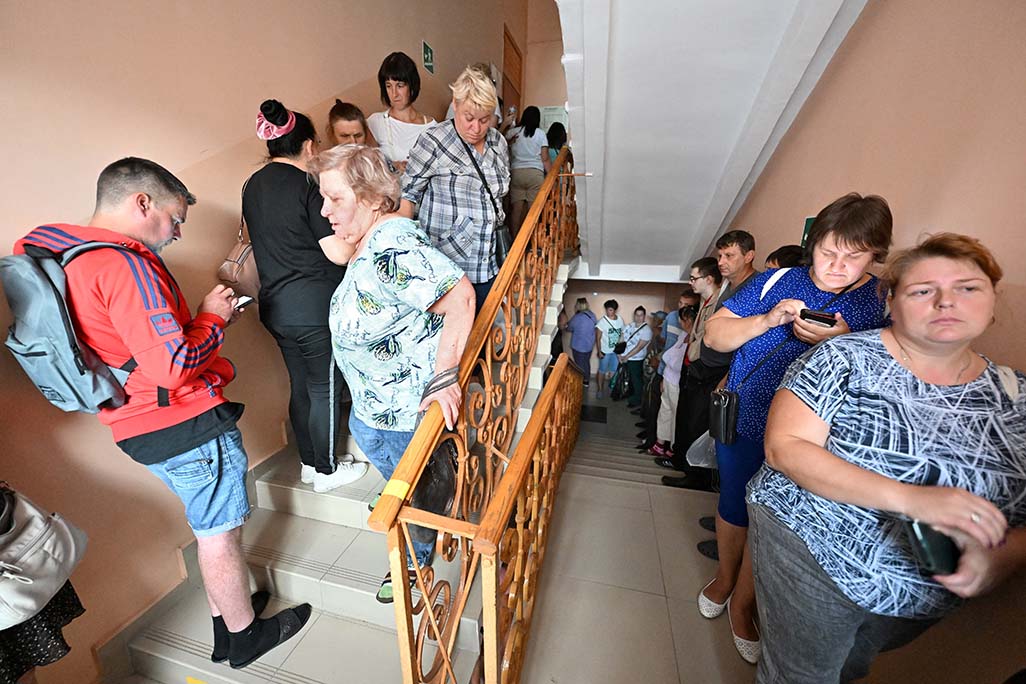image Putin says Ukraine trying to destabilise Russia with Kursk offensive
