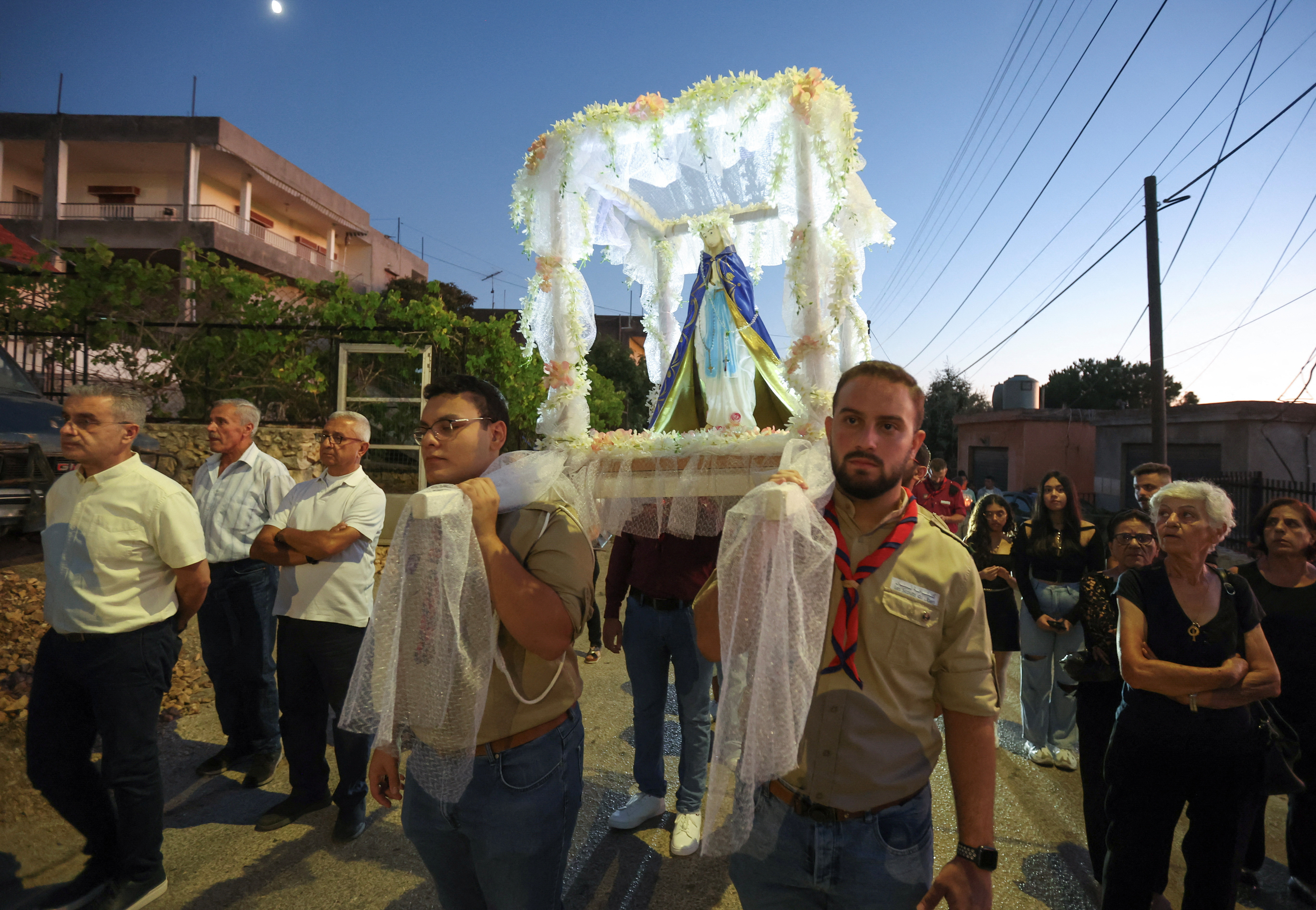 image Lebanon&#8217;s Christians mark a sombre Assumption amid conflict and fear