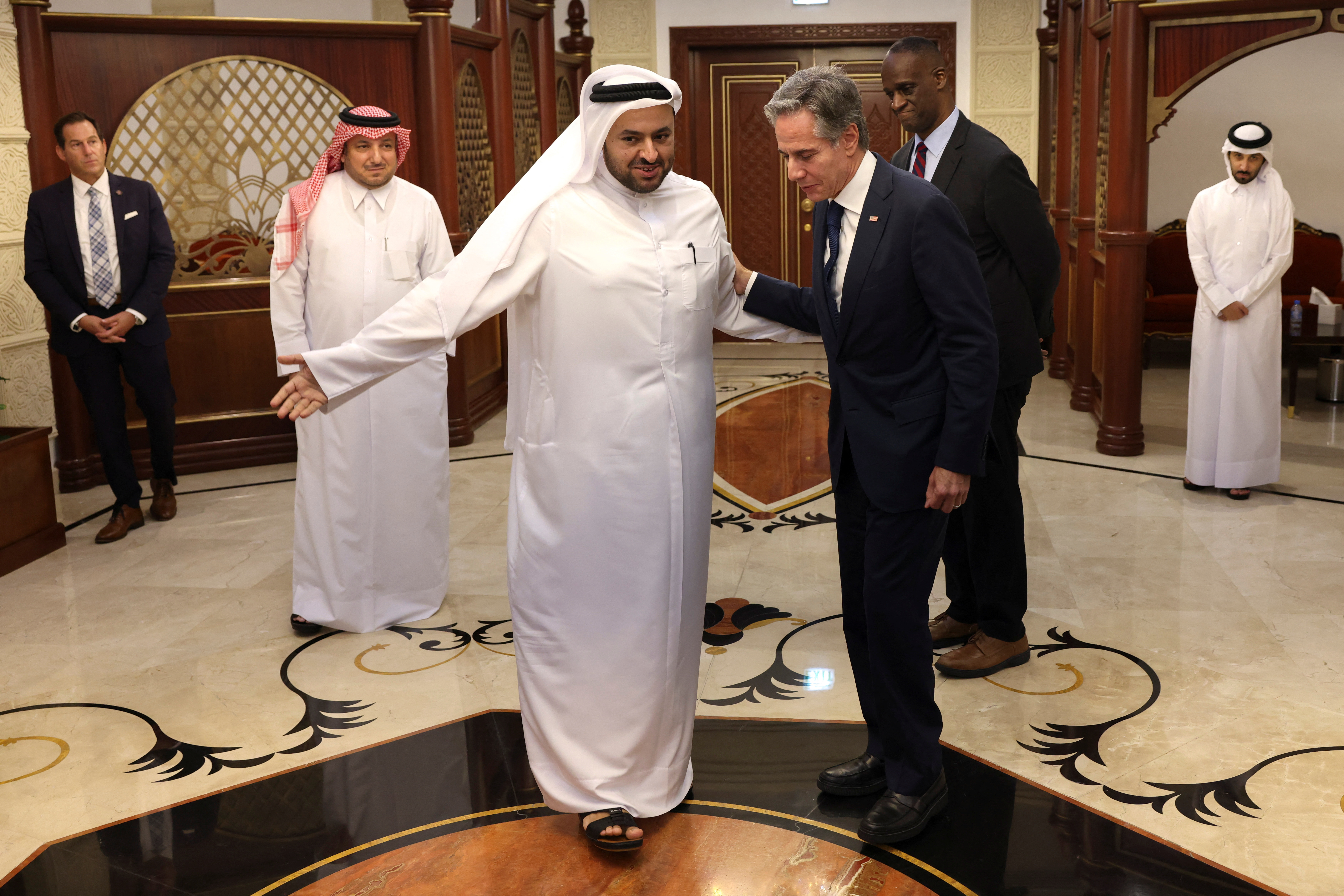 image Blinken crisscrosses Middle East to broker Gaza ceasefire deal